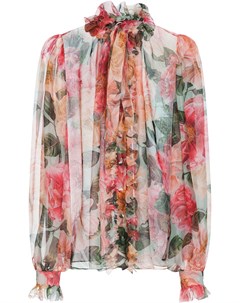 Блузка с цветочным принтом Dolce&gabbana
