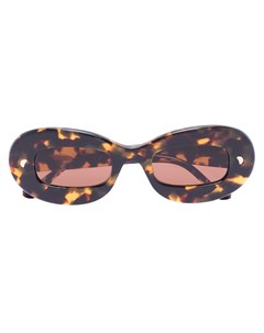 Солнцезащитные очки в круглой оправе Nanushka