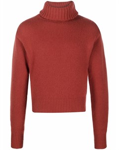 Укороченный свитер с высоким воротником Extreme cashmere