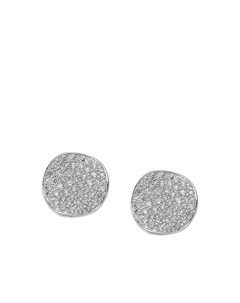 Серебряные серьги гвоздики Stardust с бриллиантами Ippolita