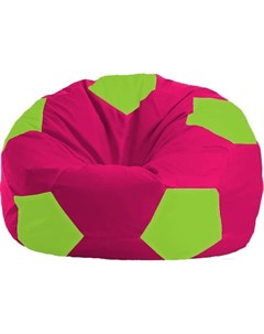 Кресло мешок Мяч Стандарт М1 1 390 малиновый салатовый Flagman
