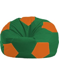 Кресло мешок Мяч Стандарт М1 1 464 зеленый оранжевый Flagman