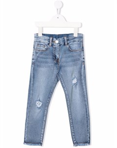 Узкие джинсы средней посадки Chiara ferragni kids