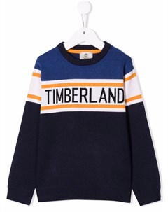 Джемпер вязки интарсия с логотипом Timberland kids