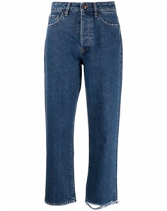 Прямые укороченные джинсы 3x1