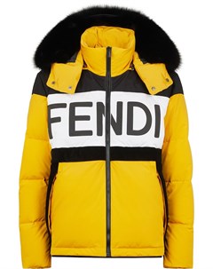 Лыжная куртка с логотипом Fendi
