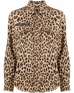 Рубашка Leo с леопардовым принтом Zadig & voltaire