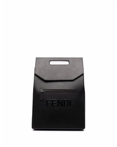 Рюкзак с тисненым логотипом Fendi