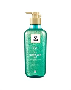 Шампунь для волос для глубокого очищения кожи головы deep cleansing cooling shampoo Ryo