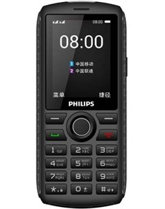 Мобильный телефон Xenium E218 темно серый Philips