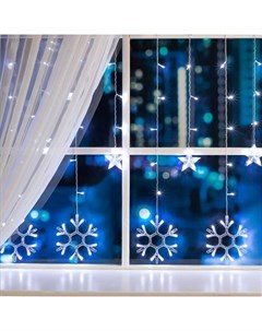 Новогодняя гирлянда Бахрома 150 LED 2 4х0 9м белый 2361714 Luazon