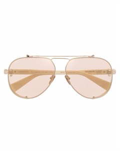 Солнцезащитные очки авиаторы с затемненными линзами Balmain eyewear