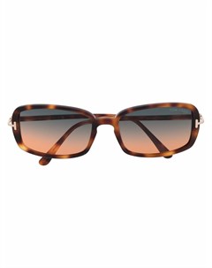 Солнцезащитные очки N 4 Runway в квадратной оправе Tom ford eyewear