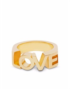Позолоченное кольцо Love Burberry