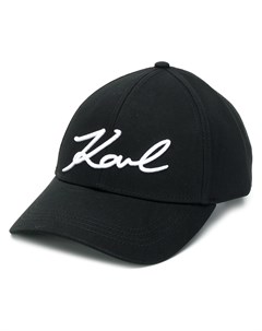 Бейсбольная кепка Signature Karl lagerfeld