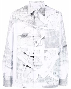 Рубашка с абстрактным принтом Off-white