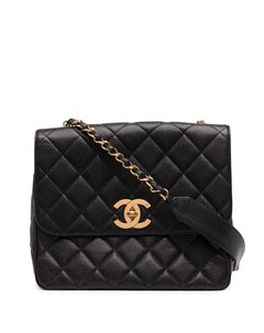 Стеганая сумка на плечо 1992 го года с логотипом CC Chanel pre-owned