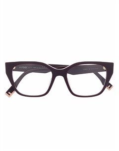 Очки в прямоугольной оправе Fendi eyewear
