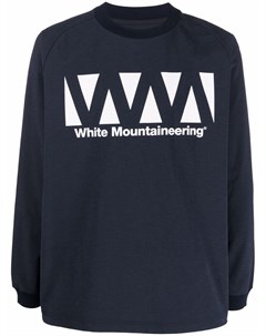Футболка с длинными рукавами и логотипом White mountaineering