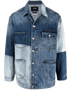 Двухцветная джинсовая куртка Five cm
