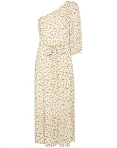 Платье миди Freeport на одно плечо с цветочным принтом Reformation