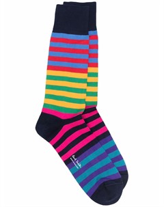 Полосатые носки с логотипом Paul smith
