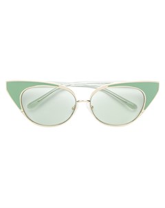 X Linda Farrow солнцезащитные очки в оправе кошачий глаз Nº21