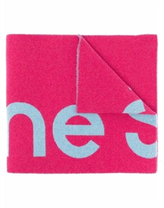 Объемный шарф с логотипом Acne studios