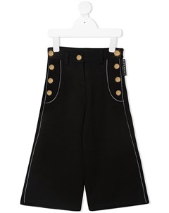 Широкие брюки с декоративными пуговицами Givenchy kids