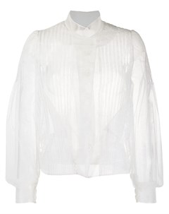 Блузка из тюля с пышными рукавами Simone rocha