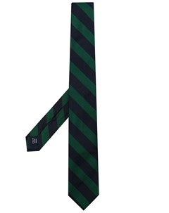 Шелковый галстук в диагональную полоску Polo ralph lauren