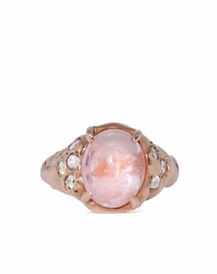 Перстень Vita из розового золота с морганитом и бриллиантами Susannah king