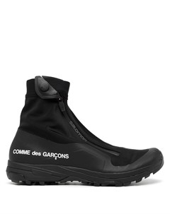 Высокие кроссовки с логотипом Comme des garçons
