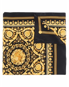 Шелковый платок с принтом Barocco Versace
