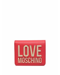 Бумажник с логотипом Love moschino