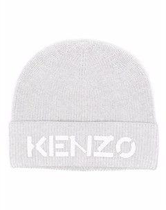 Шапка бини с нашивкой логотипом Kenzo