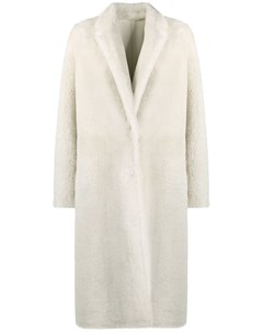 Однобортное приталенное пальто Yves salomon