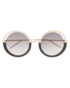 Солнцезащитные очки в круглой оправе Boucheron eyewear