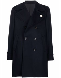 Двубортное пальто Lardini