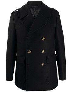 Двубортное пальто с воротником Givenchy