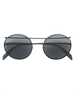 Солнцезащитные очки авиаторы в круглой оправе Alexander mcqueen eyewear