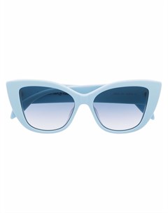 Солнцезащитные очки в оправе кошачий глаз с логотипом Alexander mcqueen