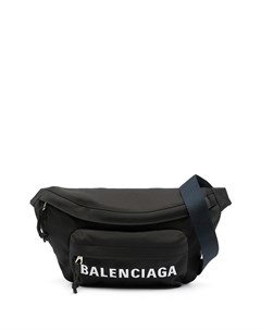 Поясная сумка Wheel с вышитым логотипом Balenciaga
