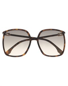Массивные солнцезащитные очки в квадратной оправе Fendi eyewear