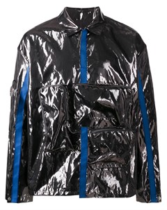 Ламинированная куртка с накладными карманами A-cold-wall*