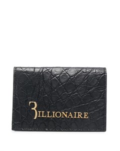 Бумажник с тиснением под крокодила Billionaire