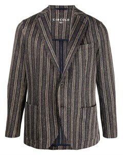 Однобортный пиджак в полоску Circolo 1901