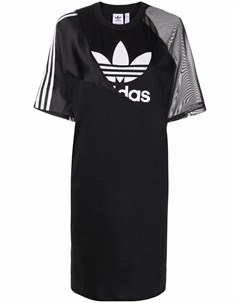 Платье футболка с логотипом Adidas