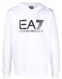 Худи с логотипом Ea7 emporio armani