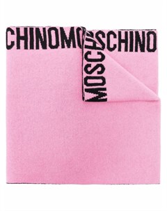 Шарф с логотипом Moschino